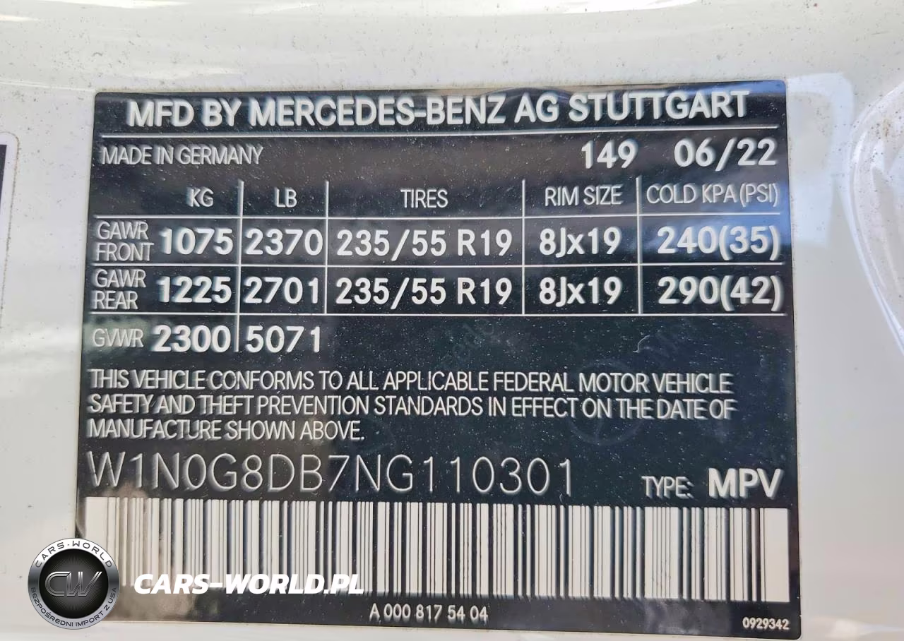 2022 Mercedes-Benz Glc 300 VIN:W1N0G8DB7NG110301 - 13