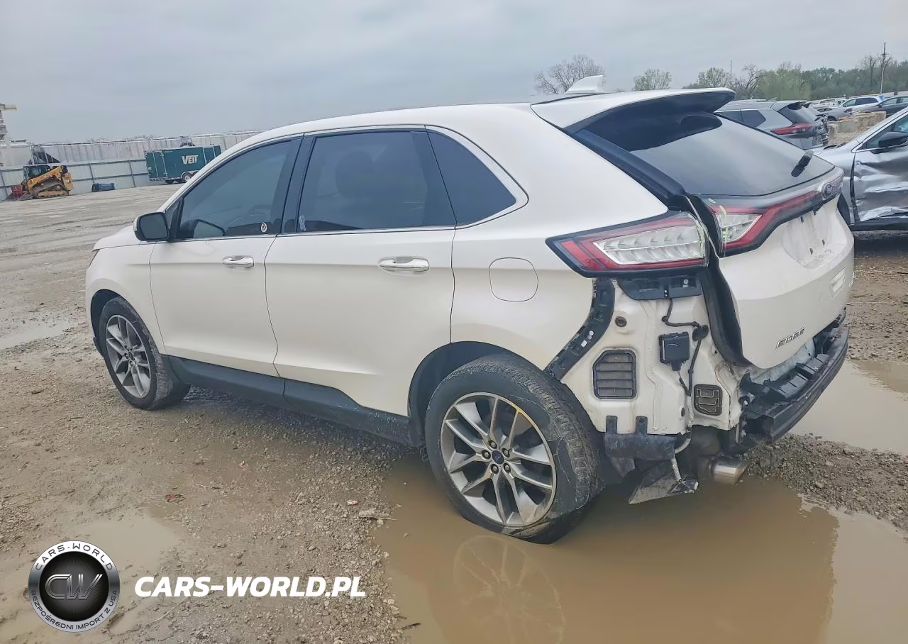 2016 Ford Edge Titanium VIN:2FMPK4K81GBC66201 - 2