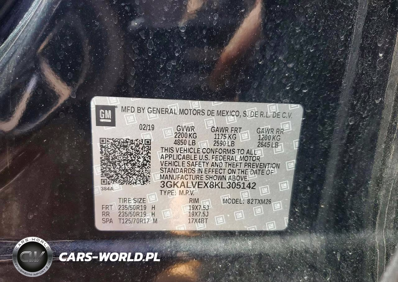 2019 GMC Terrain Slt VIN:3GKALVEX8KL305142 - 12