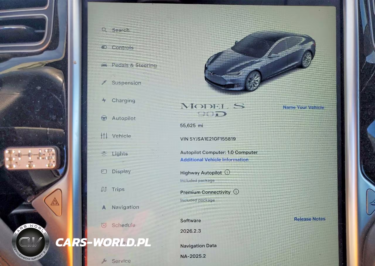 2016 Tesla Model S VIN:5YJSA1E21GF155819 - 9