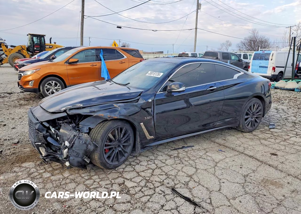 2017 Infiniti Q60 Red Sport 400