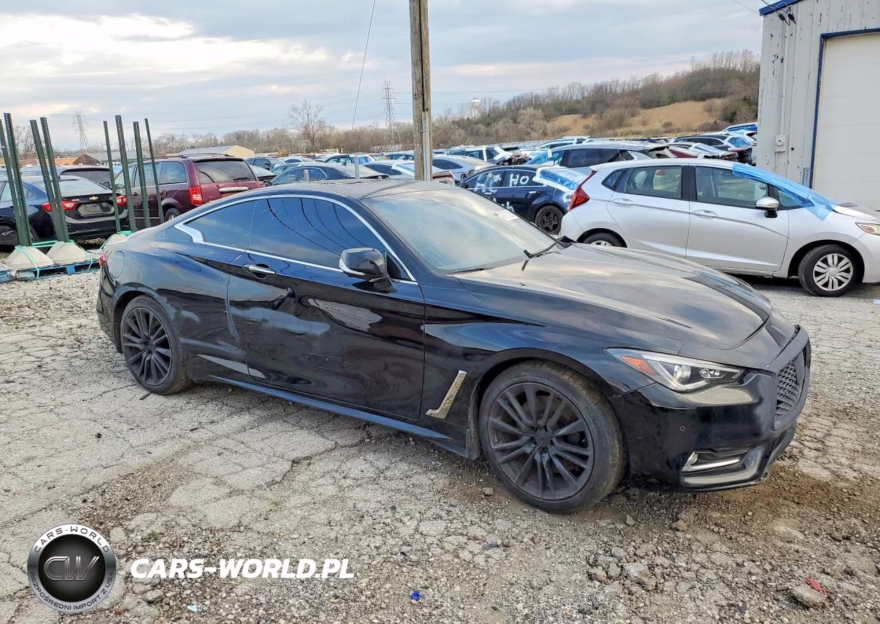 2017 Infiniti Q60 Red Sport 400 VIN:JN1FV7EL1HM701936 - 4