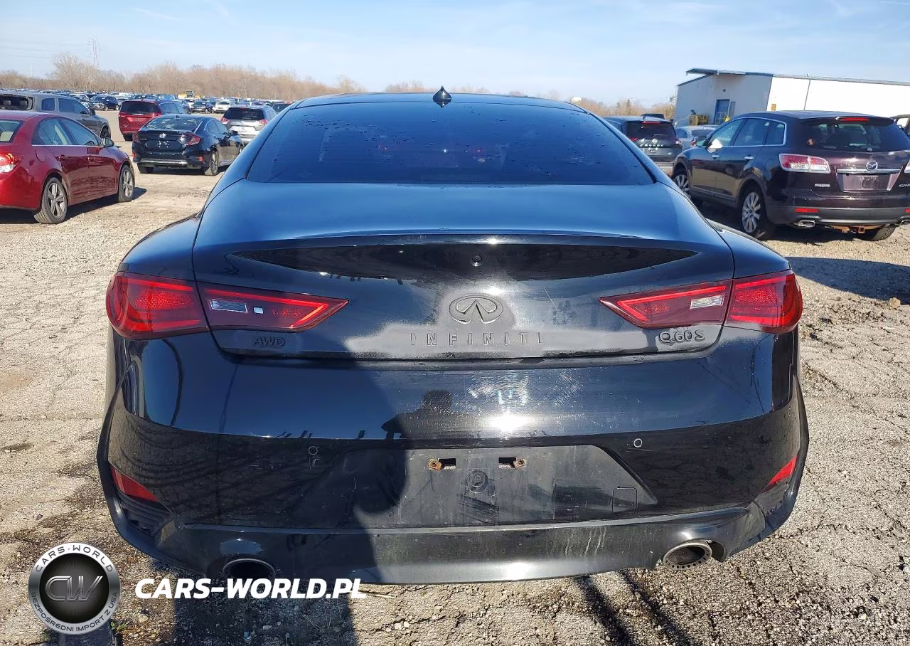 2017 Infiniti Q60 Red Sport 400 VIN:JN1FV7EL1HM701936 - 6