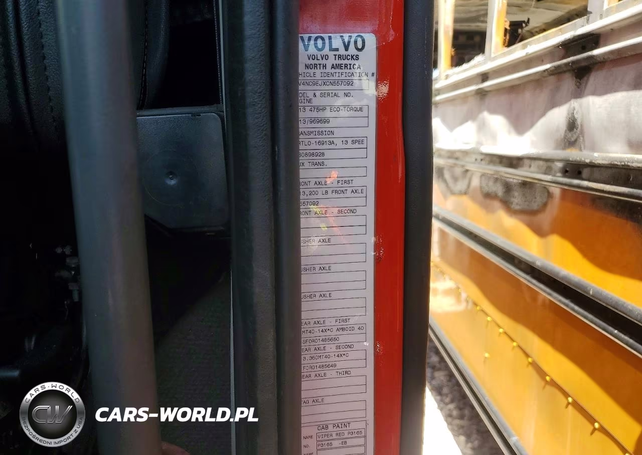 2012 Volvo Vnl Semi Truck VIN:4V4NC9EJXCN557092 - 10