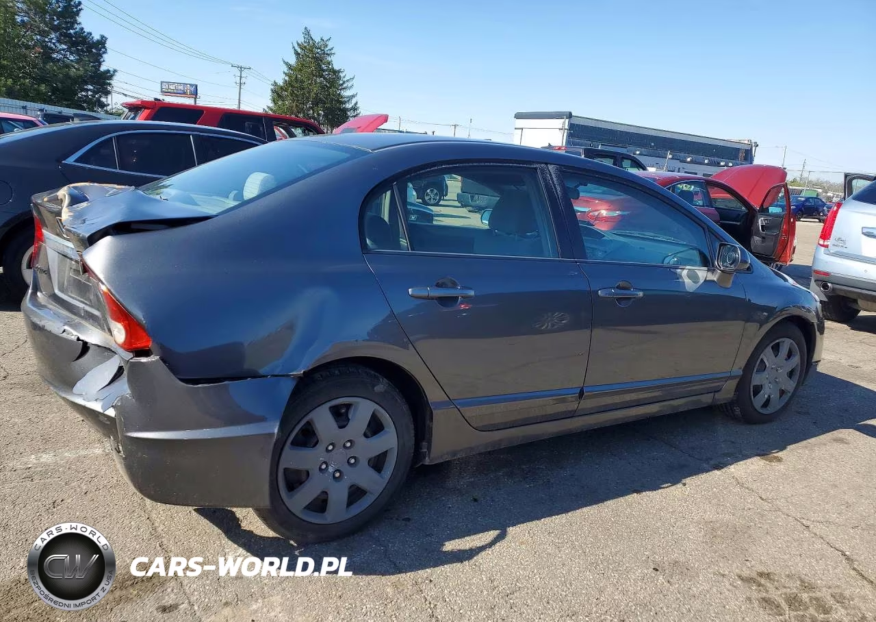 2010 Honda Civic Lx VIN:2HGFA1F59AH324353 - 3