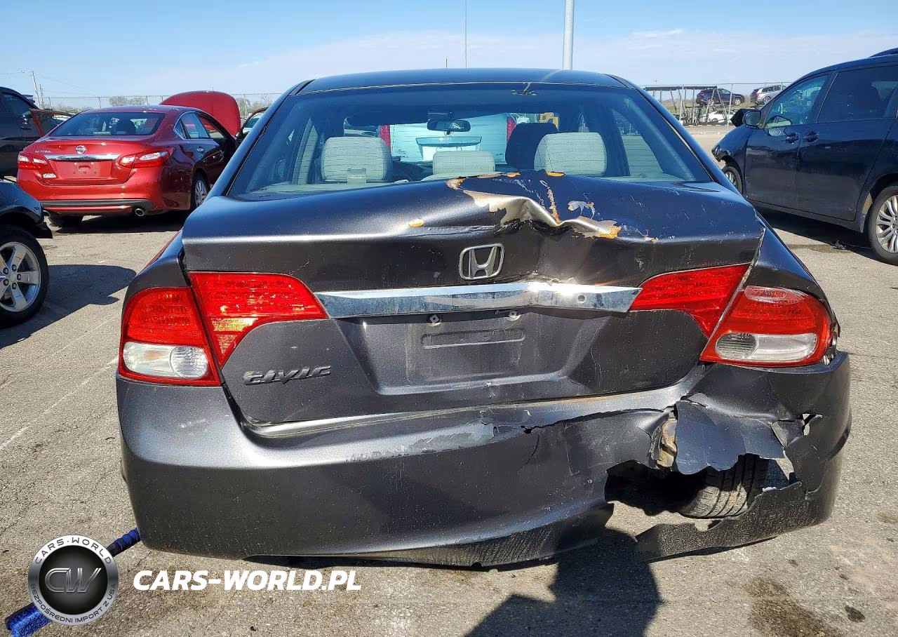 2010 Honda Civic Lx VIN:2HGFA1F59AH324353 - 6