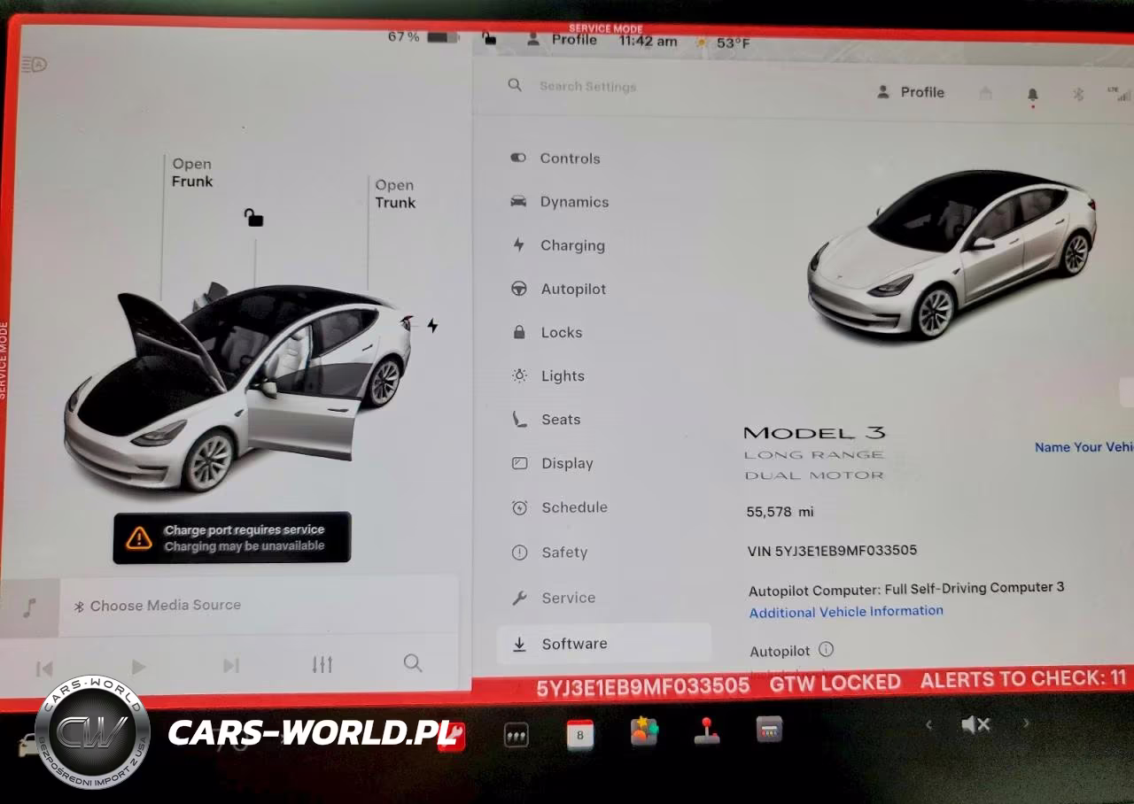 2021 Tesla Model 3 VIN:5YJ3E1EB9MF033505 - 9