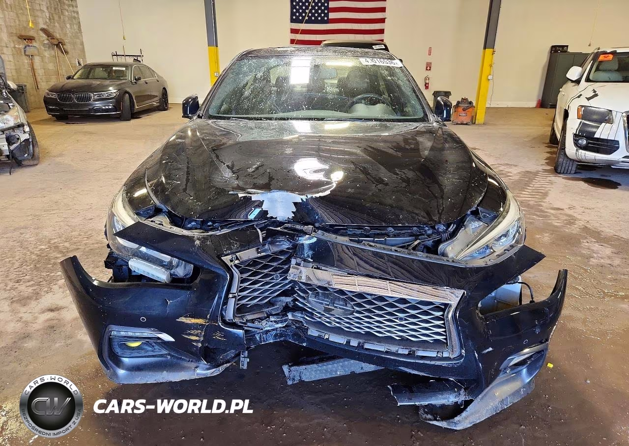 2019 Infiniti Q50 Red Sport 400 VIN:JN1FV7AR2KM801142 - 5