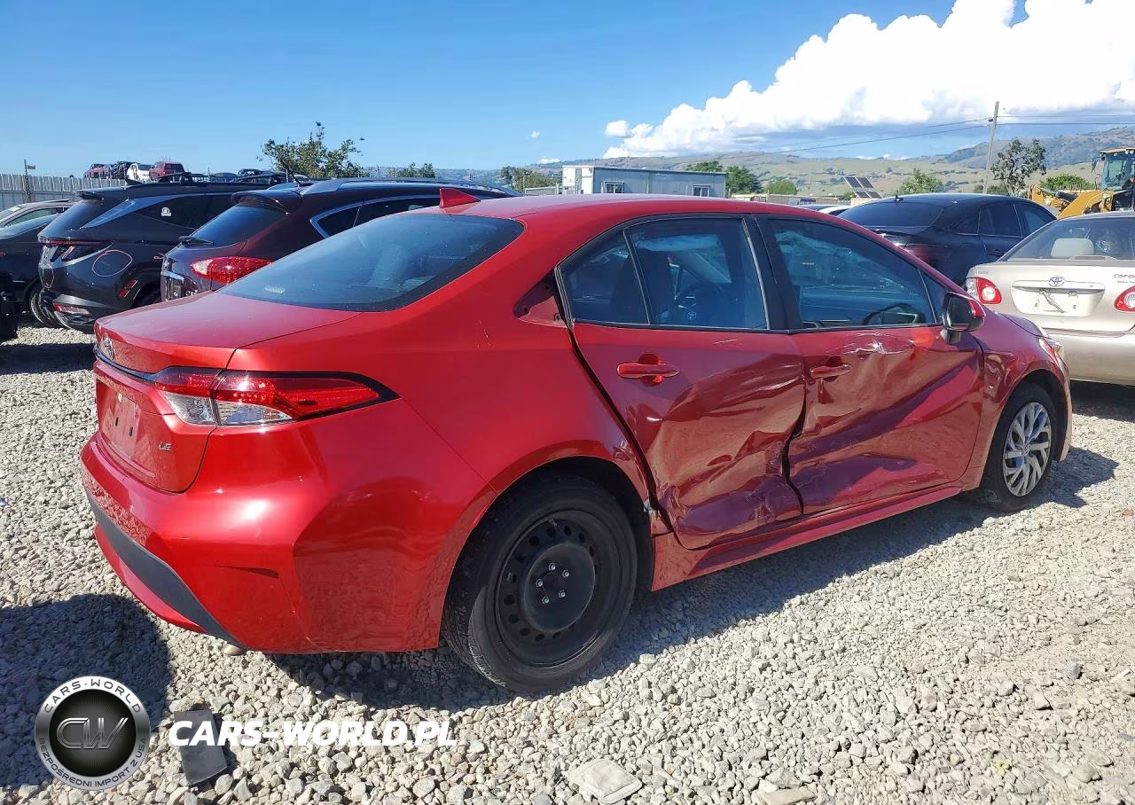 2020 Toyota Corolla Le VIN:5YFEPRAE0LP099834 - 3