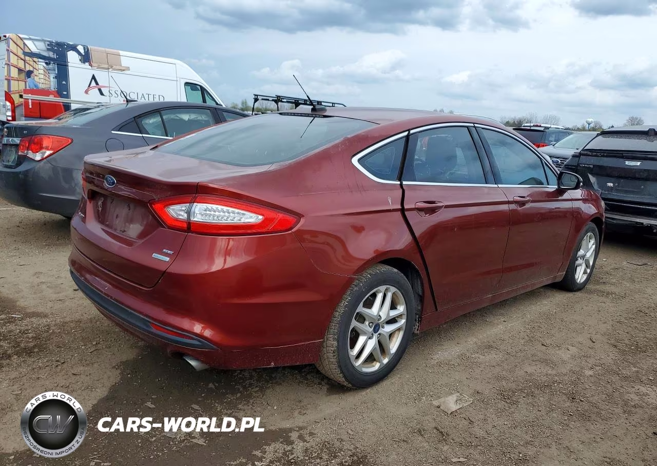 2014 Ford Fusion Se VIN:3FA6P0HD1ER183886 - 3