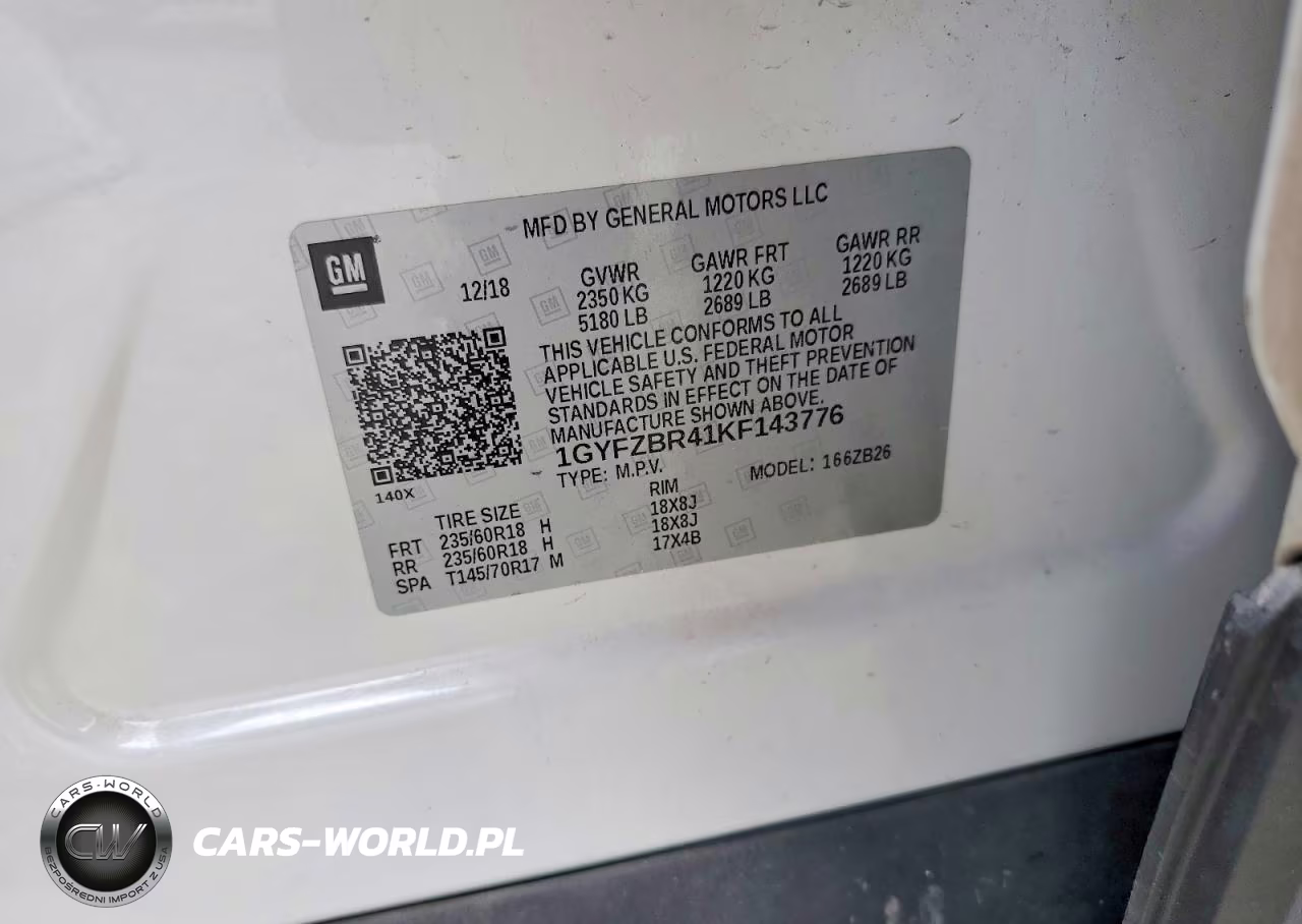 2019 Cadillac Xt4 Luxury VIN:1GYFZBR41KF143776 - 13