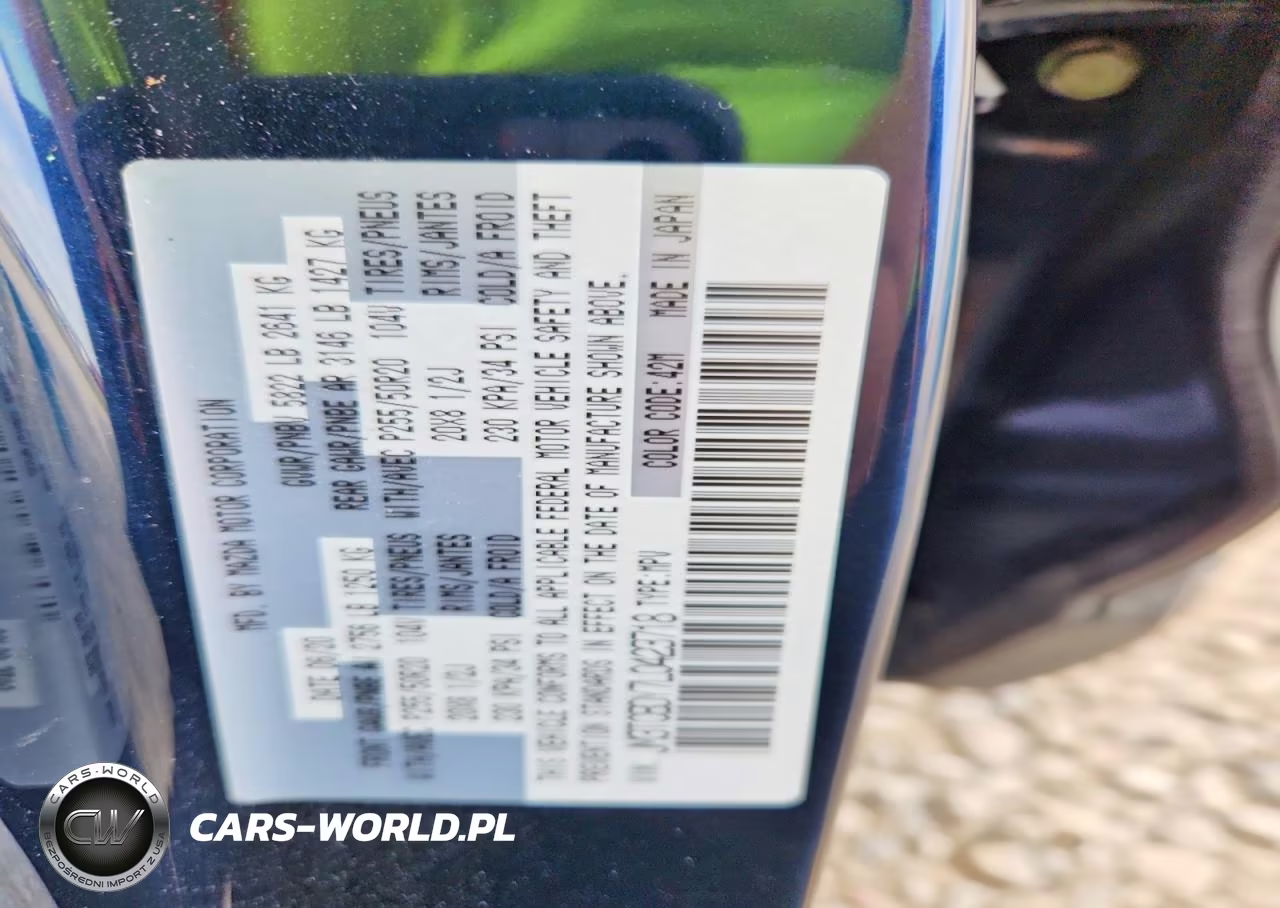 2020 Mazda Cx-9 Grand Touring VIN:JM3TCBDY7L0423718 - 12