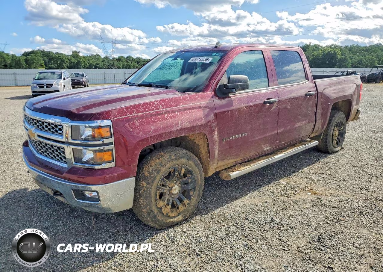 2014 Chevrolet Silverado K1500 Lt VIN:3GCUKREC0EG200642 - 1
