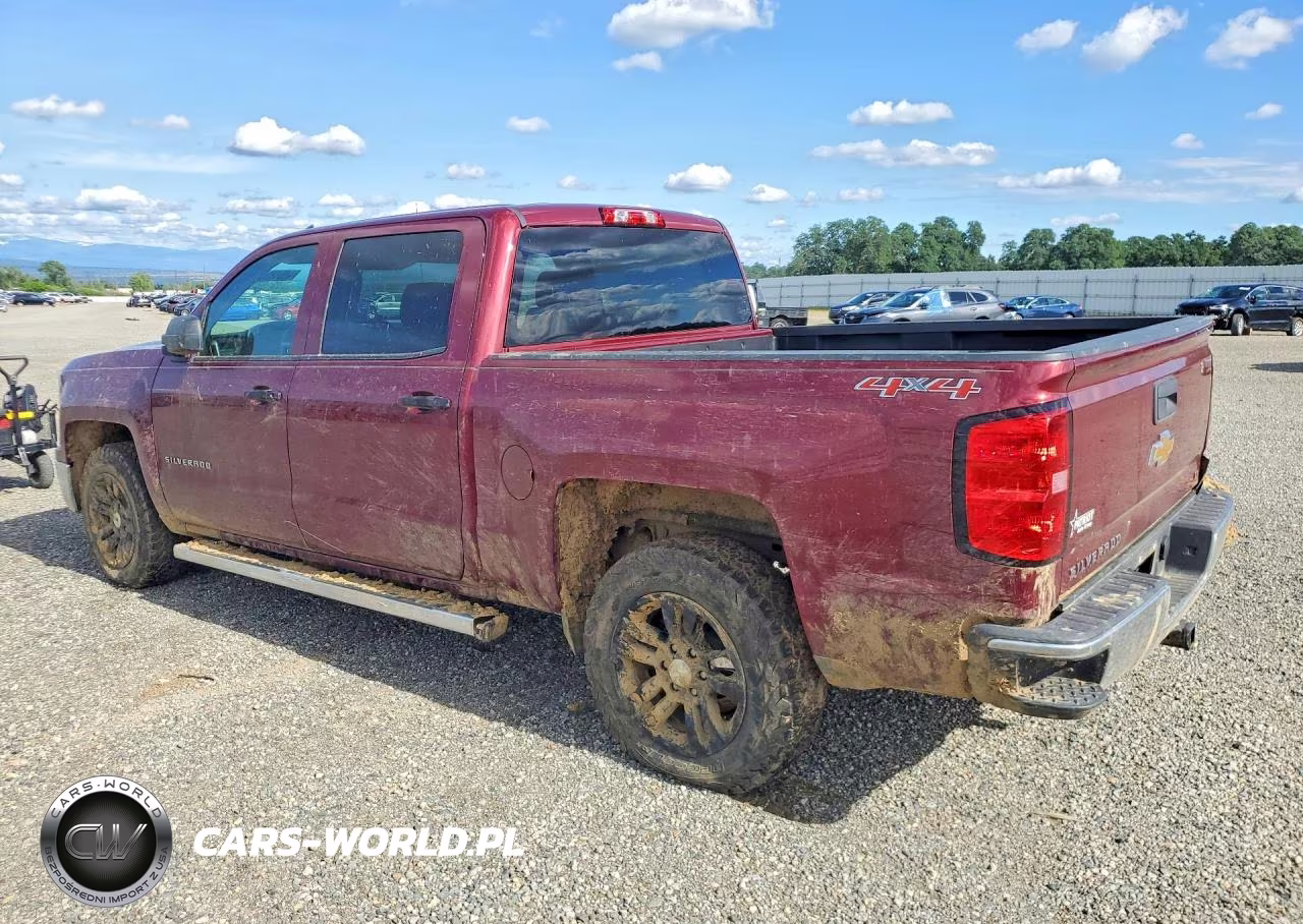 2014 Chevrolet Silverado K1500 Lt VIN:3GCUKREC0EG200642 - 2