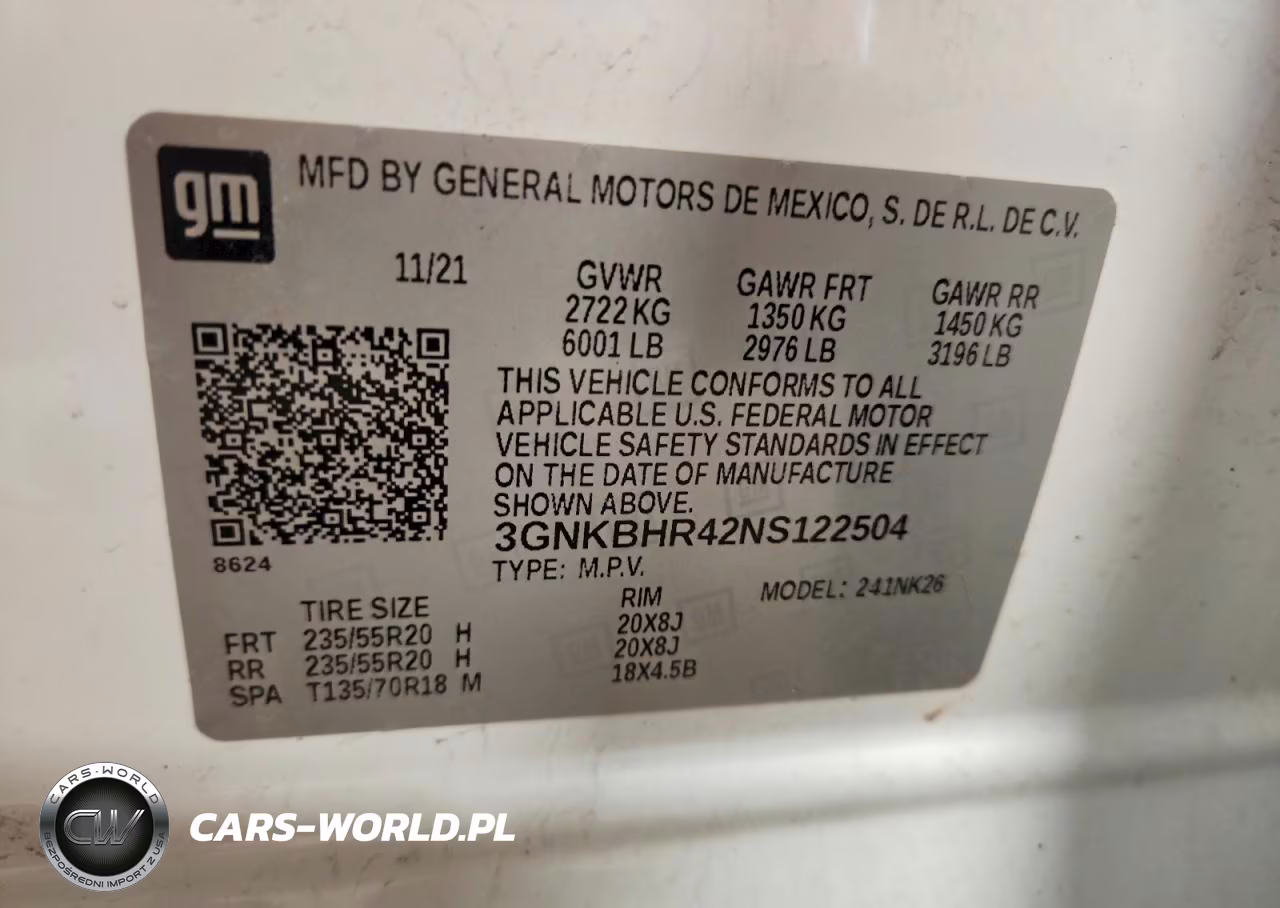 2022 Chevrolet Blazer 2Lt VIN:3GNKBHR42NS122504 - 14