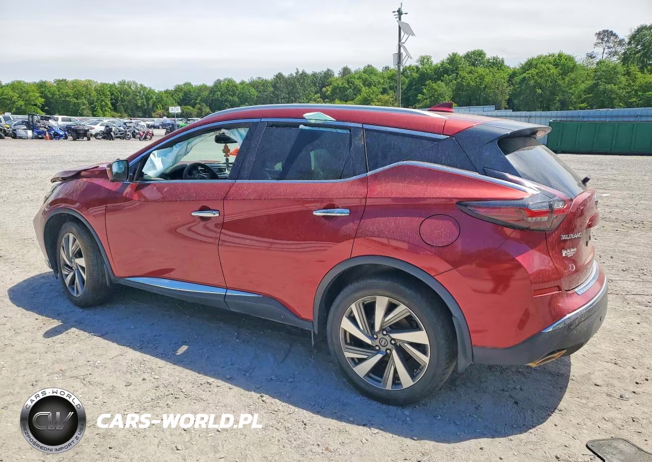 2019 Nissan Murano Sl VIN:5N1AZ2MJ0KN129012 - 2