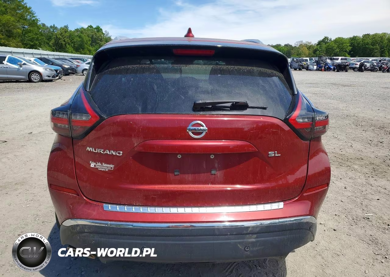 2019 Nissan Murano Sl VIN:5N1AZ2MJ0KN129012 - 6