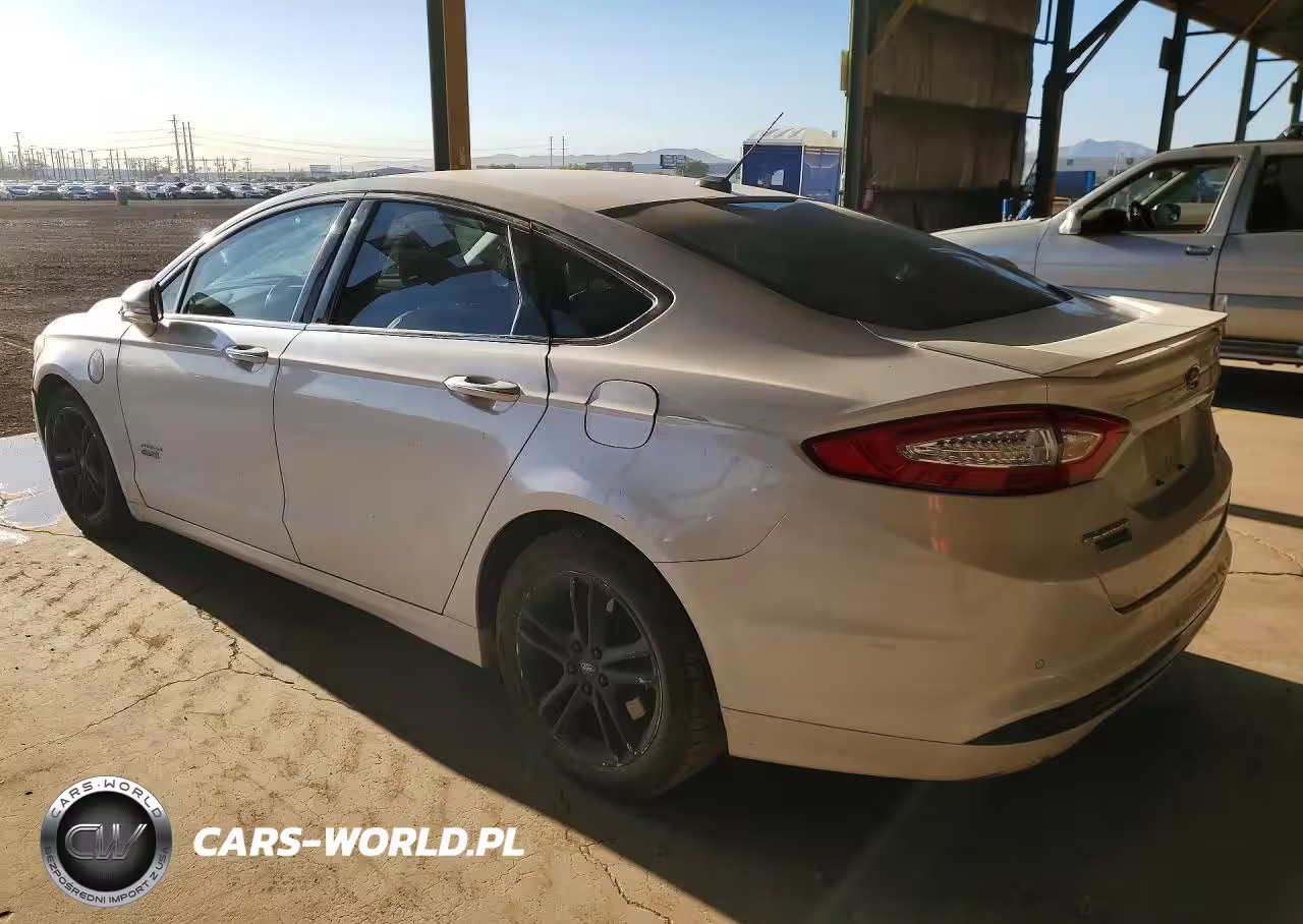 2016 Ford Fusion Titanium Phev VIN:3FA6P0SU1GR166534 - 2