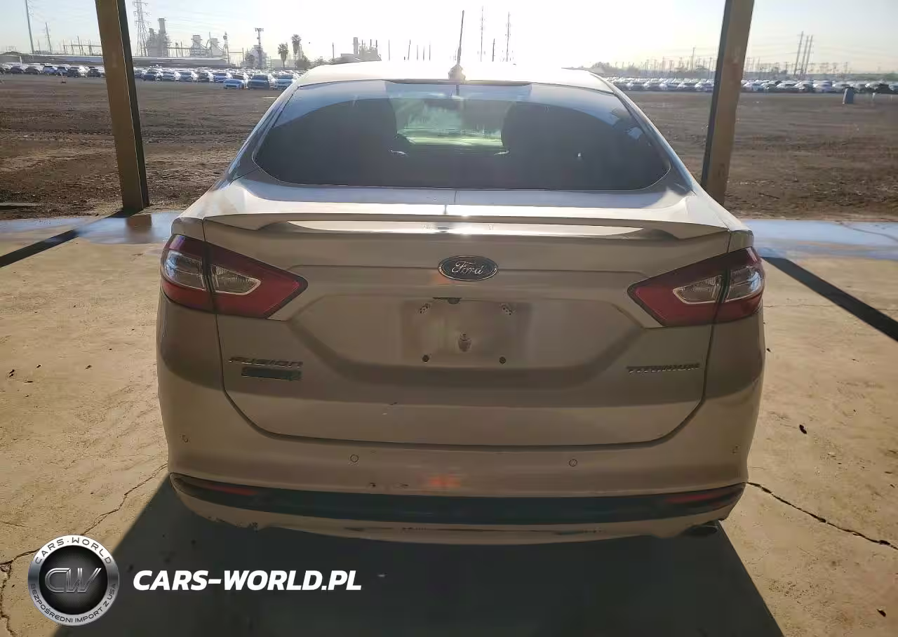 2016 Ford Fusion Titanium Phev VIN:3FA6P0SU1GR166534 - 6