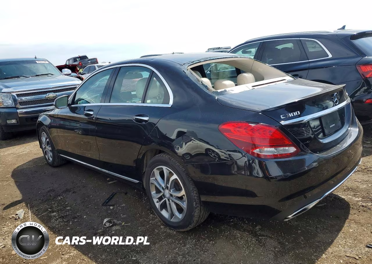2016 Mercedes-Benz C 300 4Matic VIN:55SWF4KB7GU115459 - 2