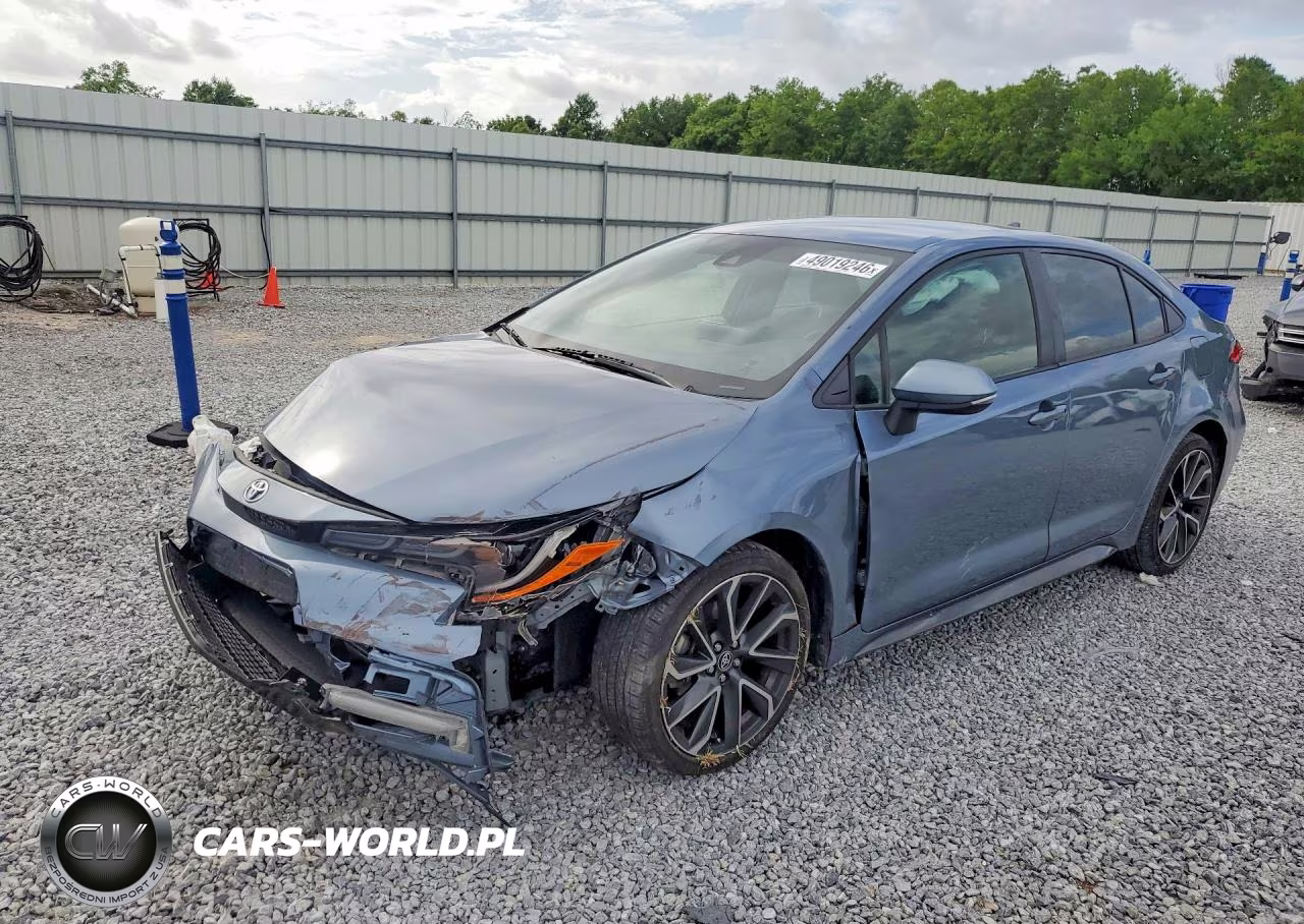 2022 Toyota Corolla Se VIN:JTDS4MCE1N3508155 - 1