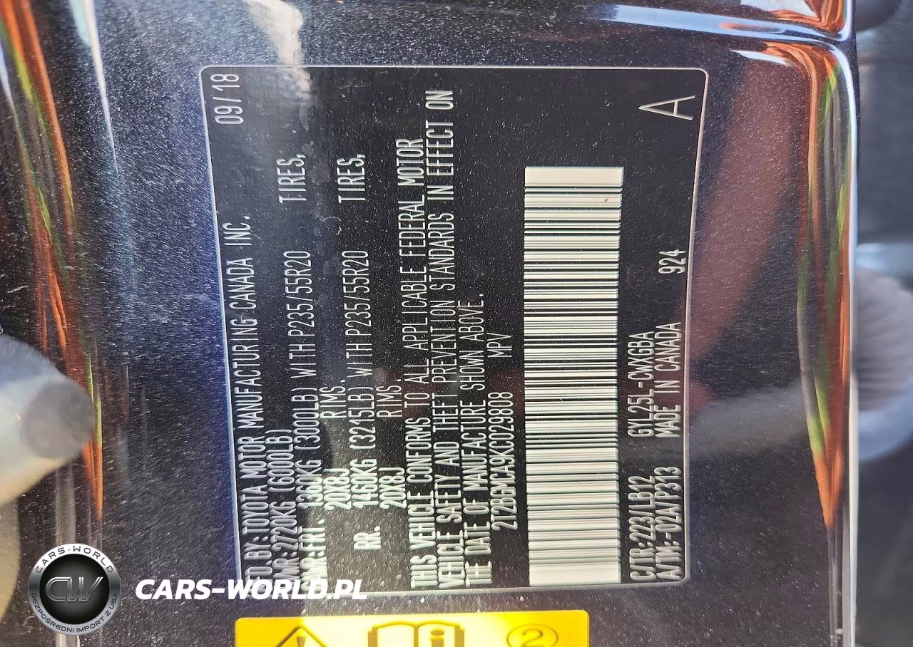 2019 Lexus Rx 450H Base VIN:2T2BGMCA9KC029808 - 13