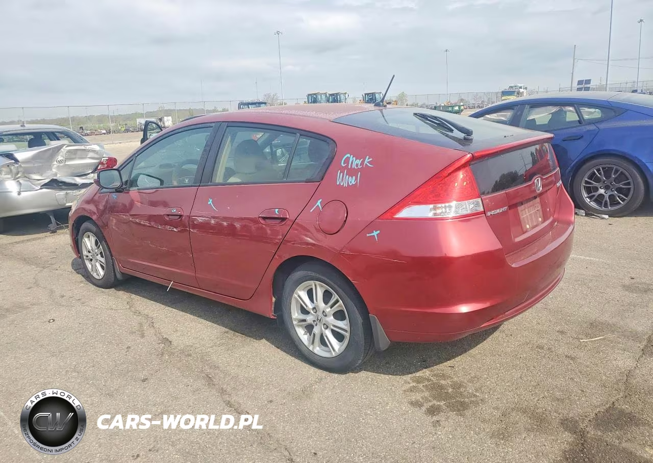 2010 Honda Insight Ex VIN:JHMZE2H79AS013565 - 2
