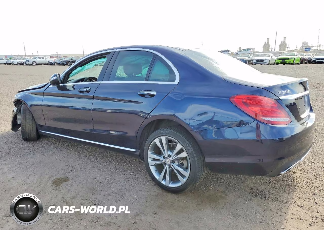 2015 Mercedes-Benz C 300 4Matic VIN:55SWF4KBXFU022319 - 2