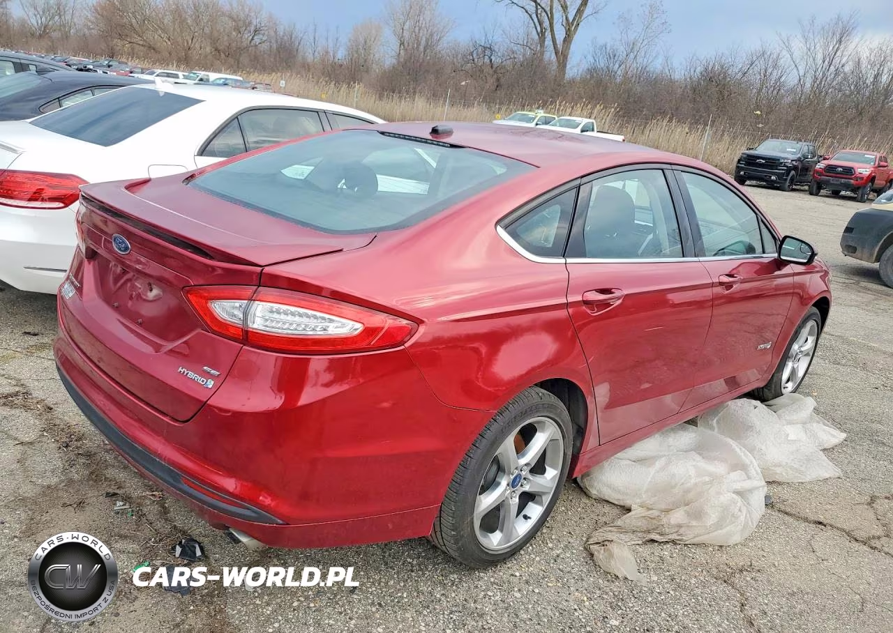 2014 Ford Fusion Se Hybrid VIN:3FA6P0LU4ER156995 - 3