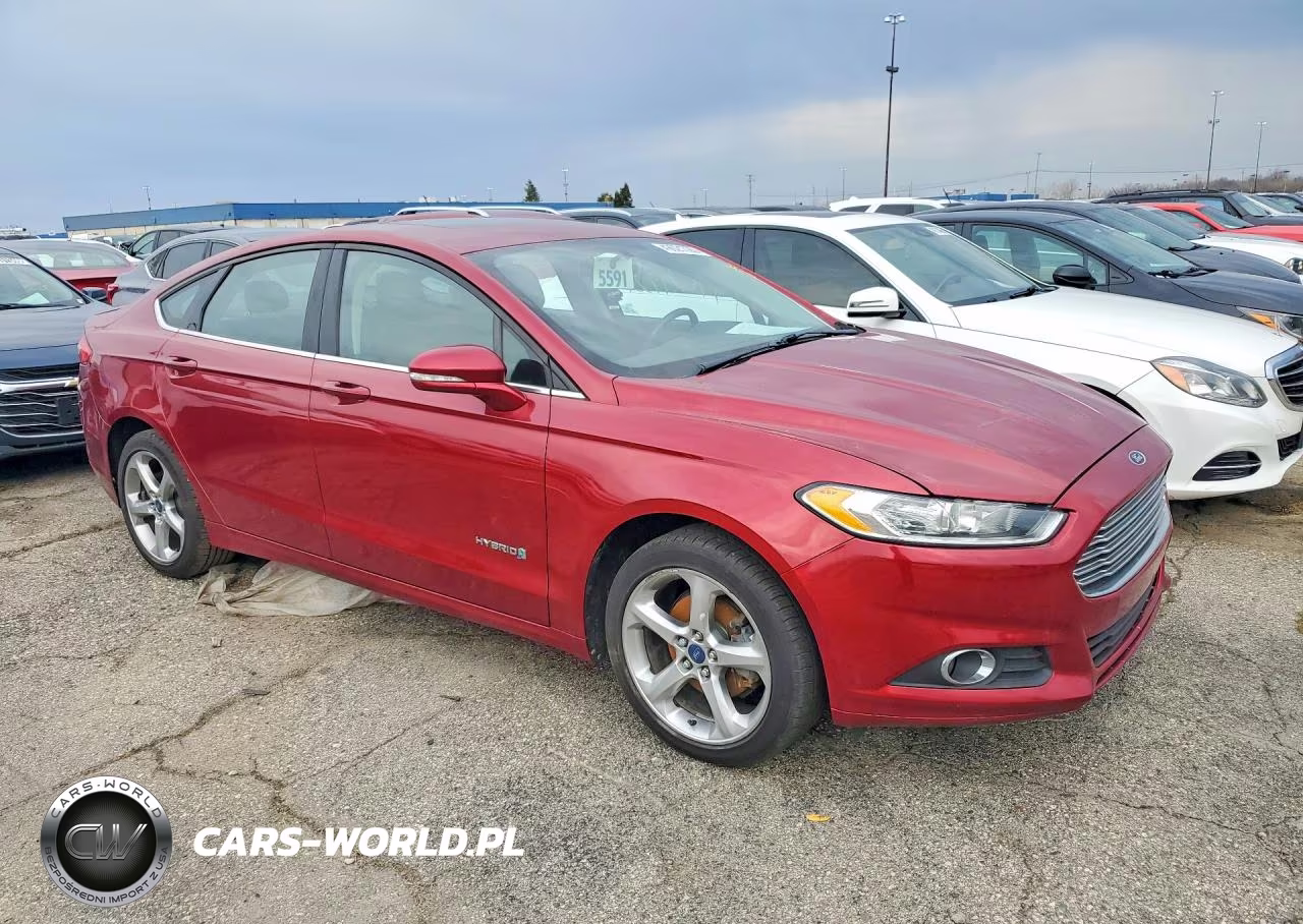 2014 Ford Fusion Se Hybrid VIN:3FA6P0LU4ER156995 - 4