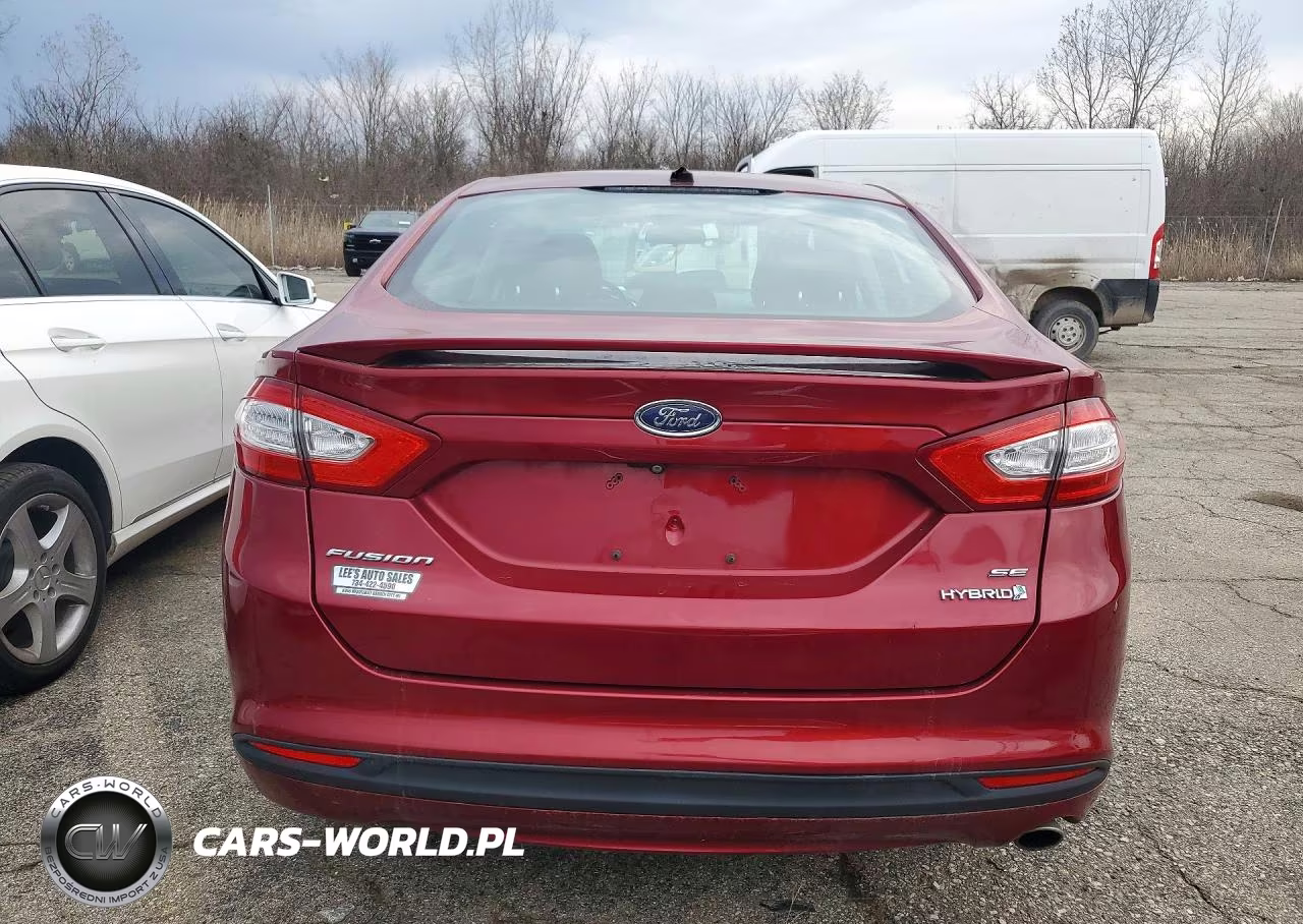2014 Ford Fusion Se Hybrid VIN:3FA6P0LU4ER156995 - 6