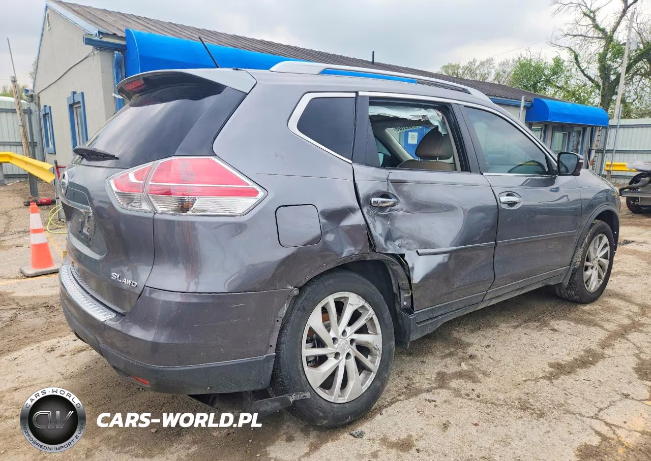 2015 Nissan Rogue Sl VIN:5N1AT2MVXFC754765 - 3