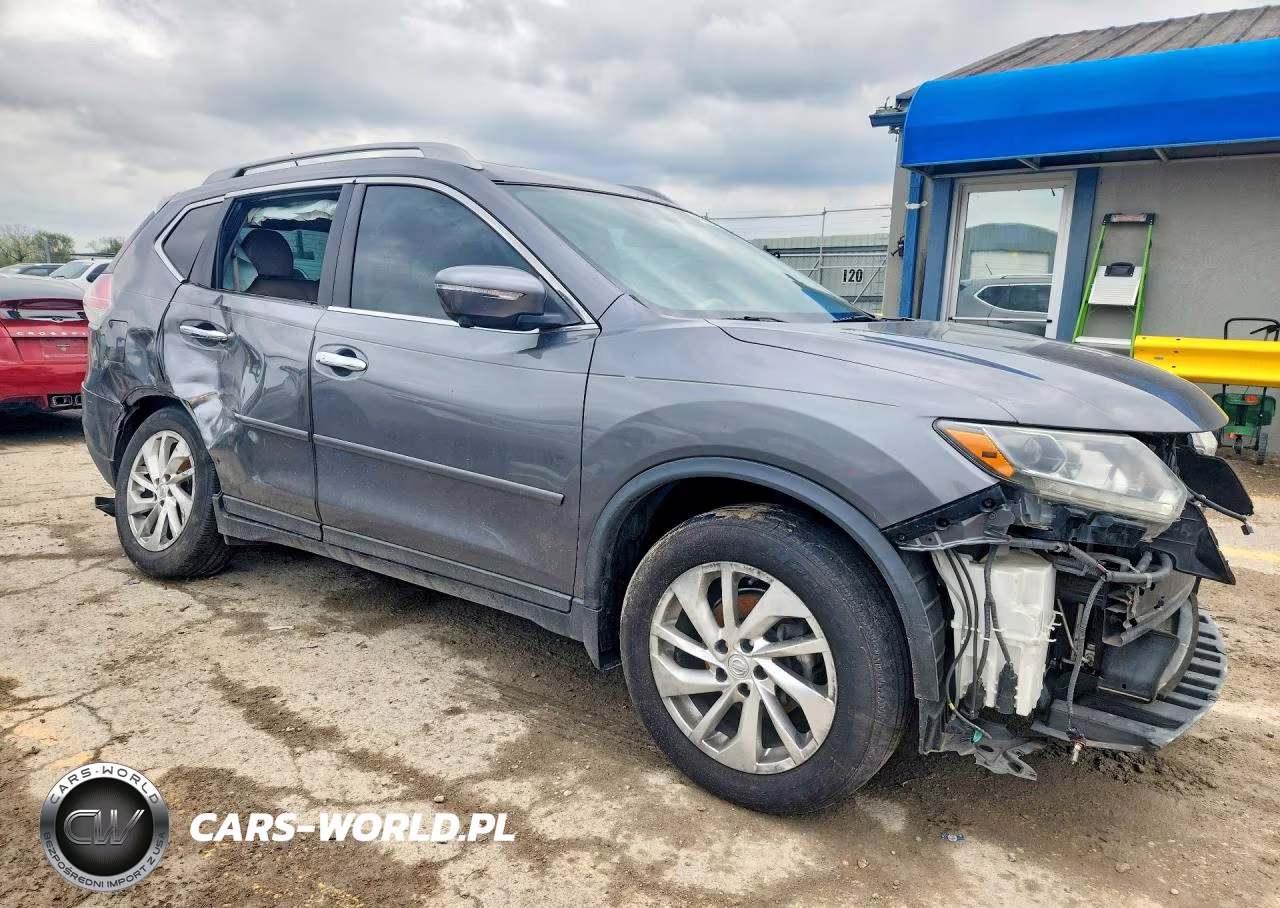 2015 Nissan Rogue Sl VIN:5N1AT2MVXFC754765 - 4
