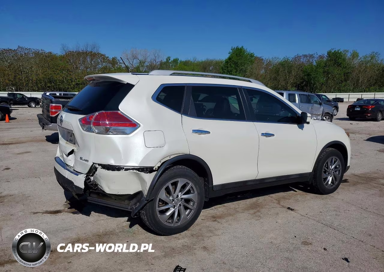 2015 Nissan Rogue Sl VIN:5N1AT2MV4FC925090 - 3