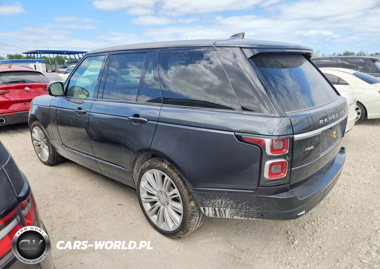2019 Land Rover Range Rover Hse VIN:SALGS2SV7KA562173 - 2