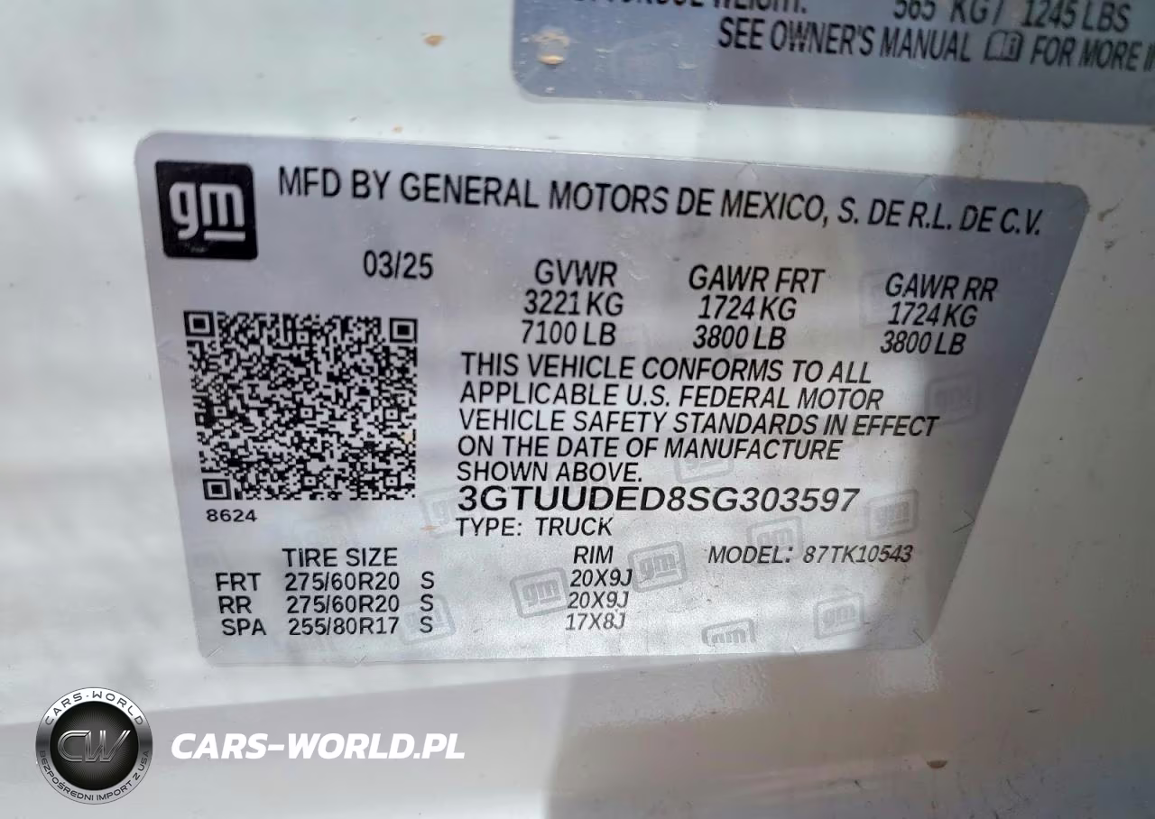 2025 GMC Sierra K1500 Slt VIN:3GTUUDED8SG303597 - 13