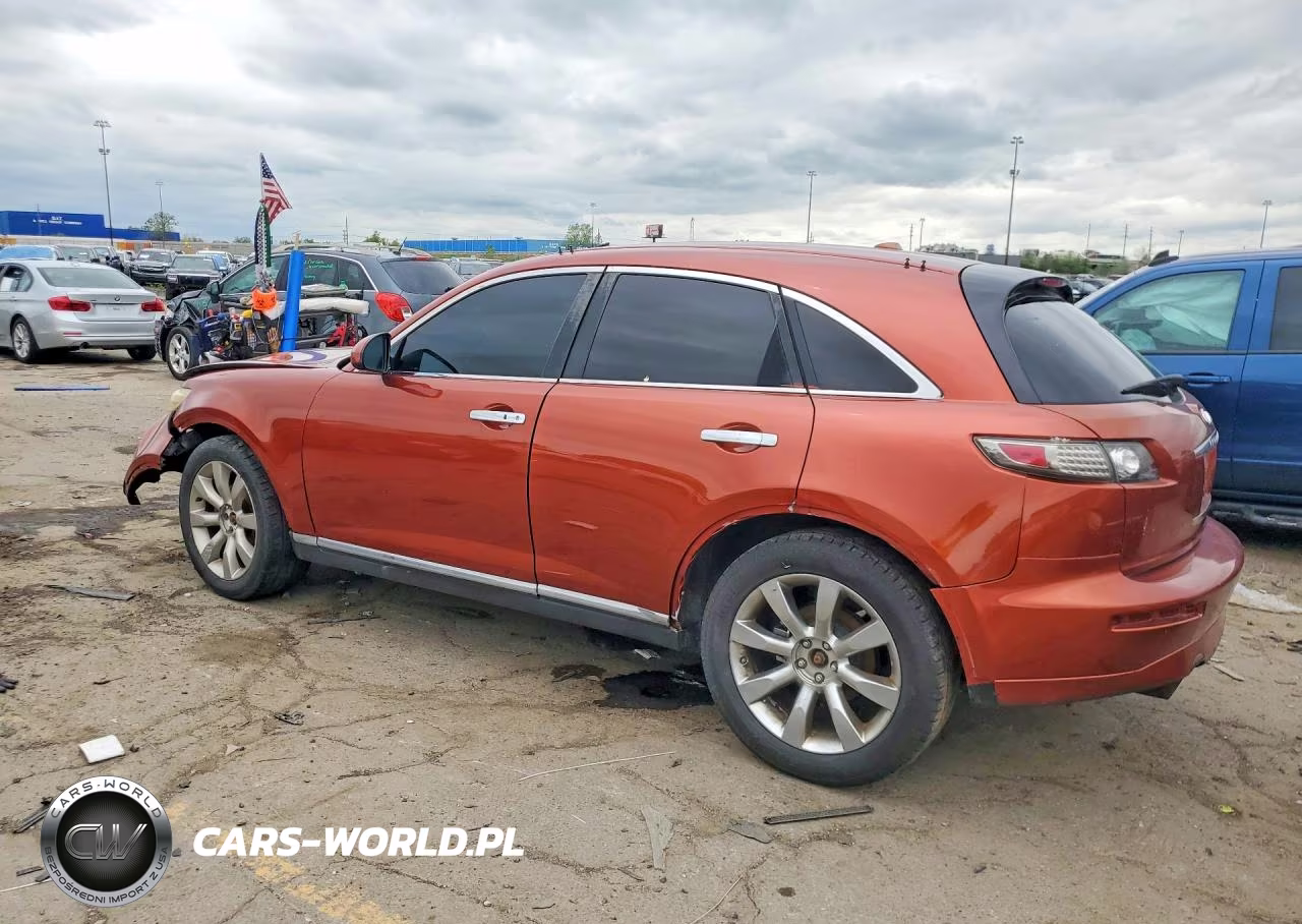 2007 Infiniti Fx45 Base VIN:JNRBS08W47X400267 - 2