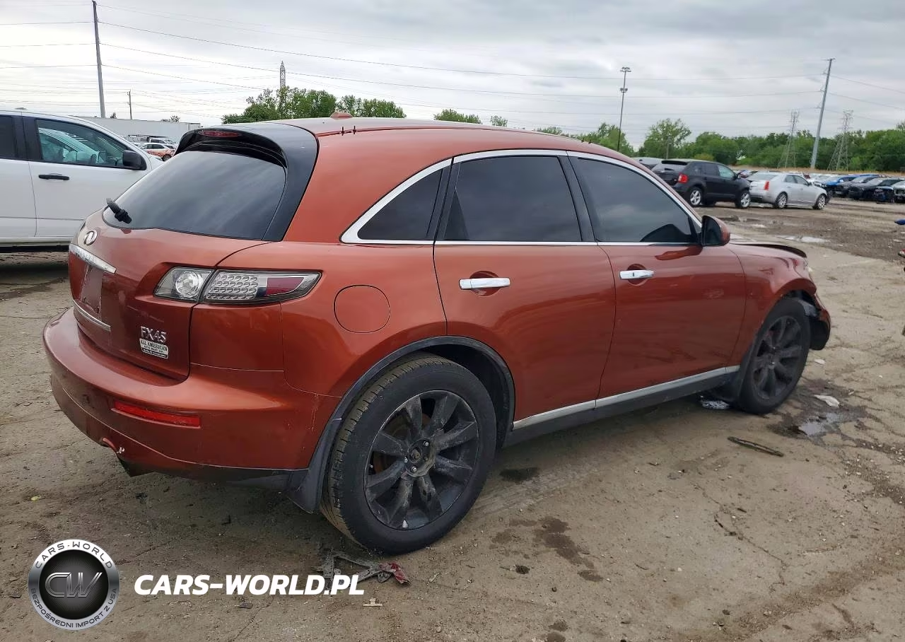 2007 Infiniti Fx45 Base VIN:JNRBS08W47X400267 - 3