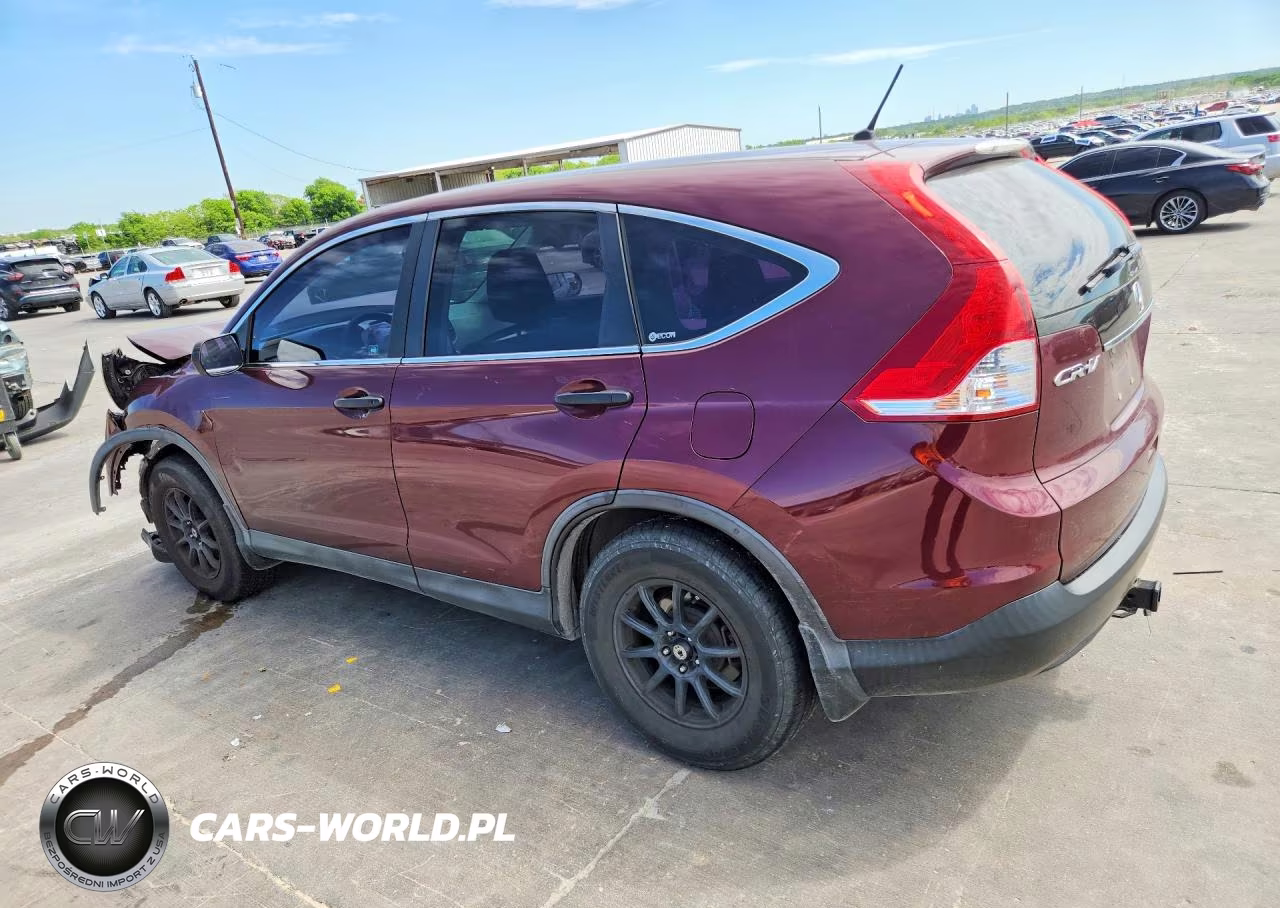 2012 Honda Cr-V Lx VIN:5J6RM3H32CL011249 - 2