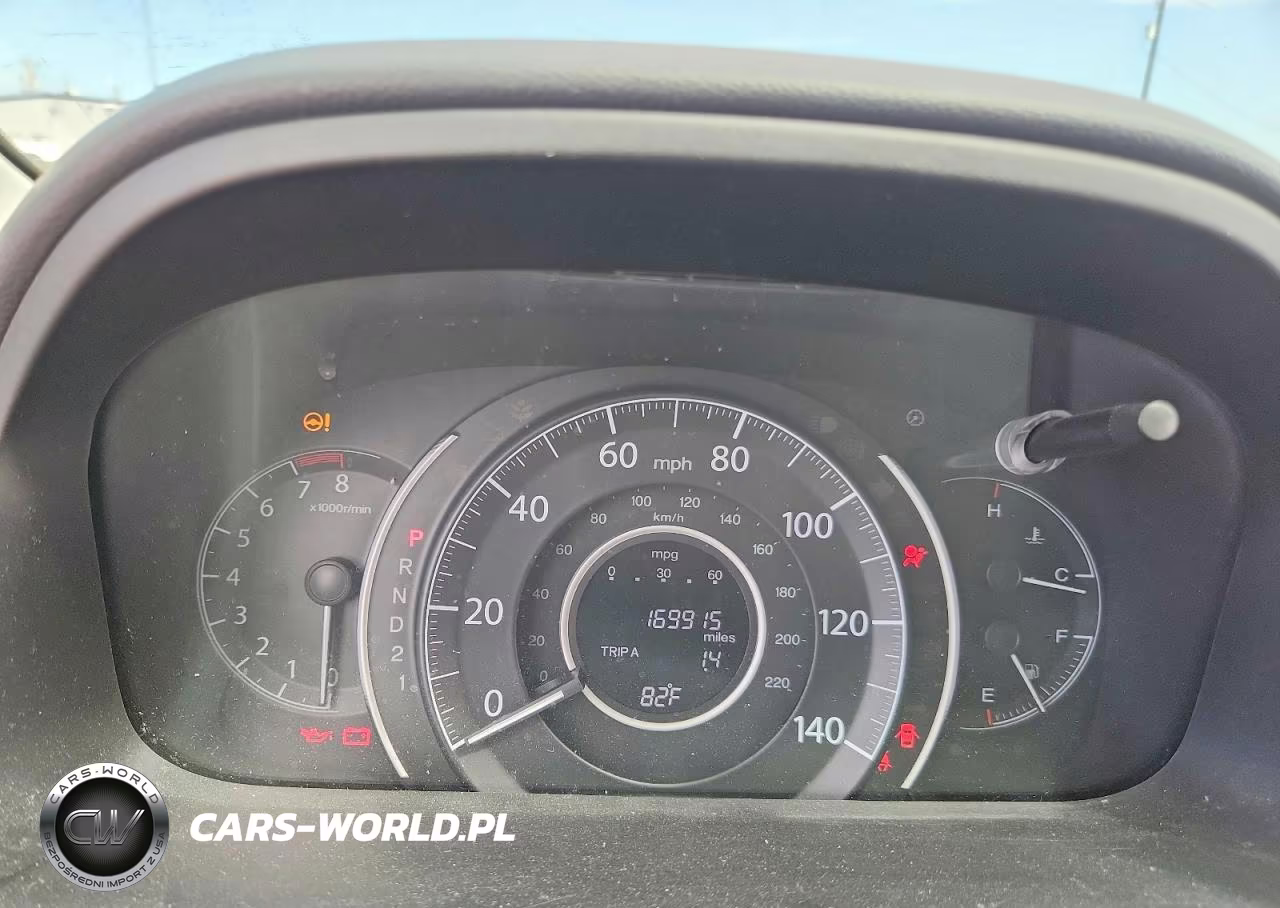 2012 Honda Cr-V Lx VIN:5J6RM3H32CL011249 - 9