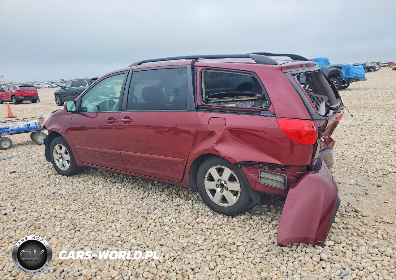 2008 Toyota Sienna Xle VIN:5TDZK22C48S158032 - 2