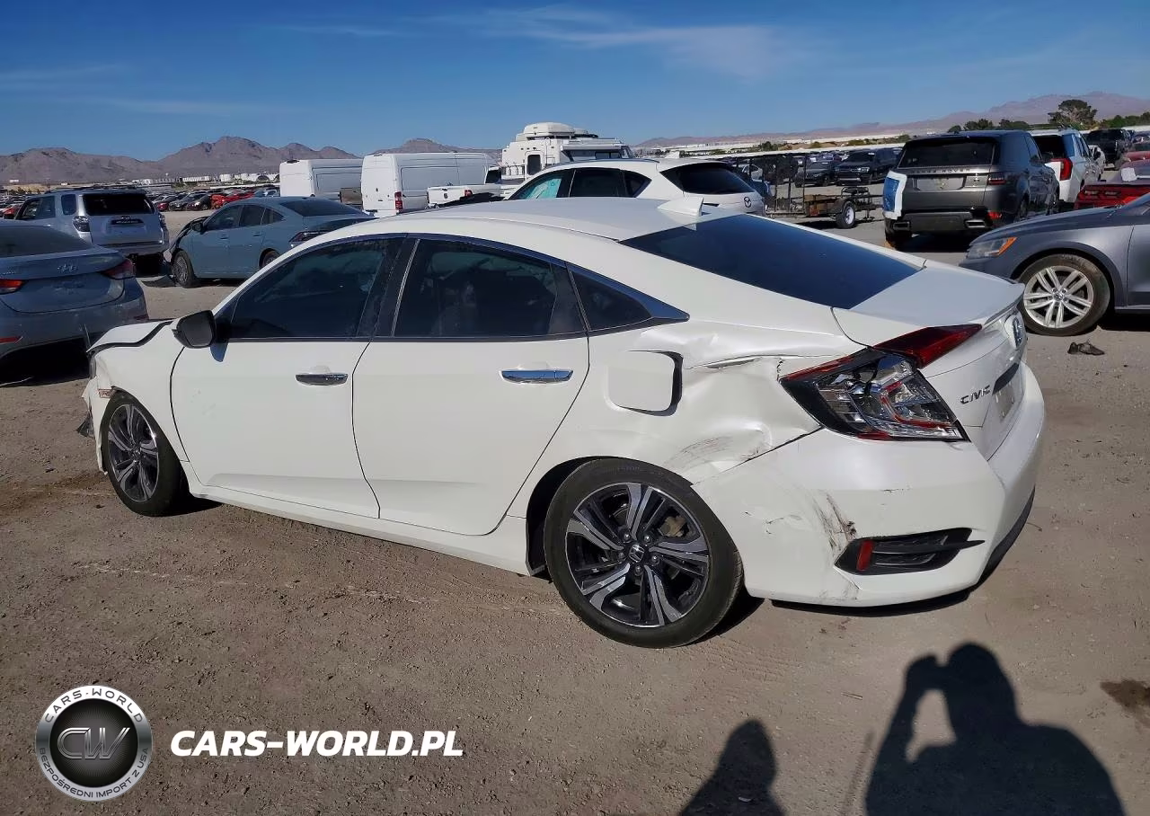 2017 Honda Civic Touring VIN:2HGFC1F92HH634187 - 2