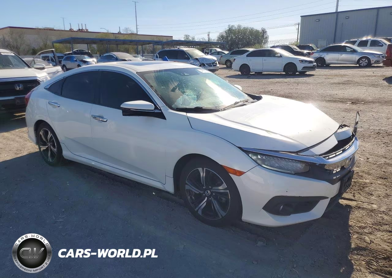 2017 Honda Civic Touring VIN:2HGFC1F92HH634187 - 4