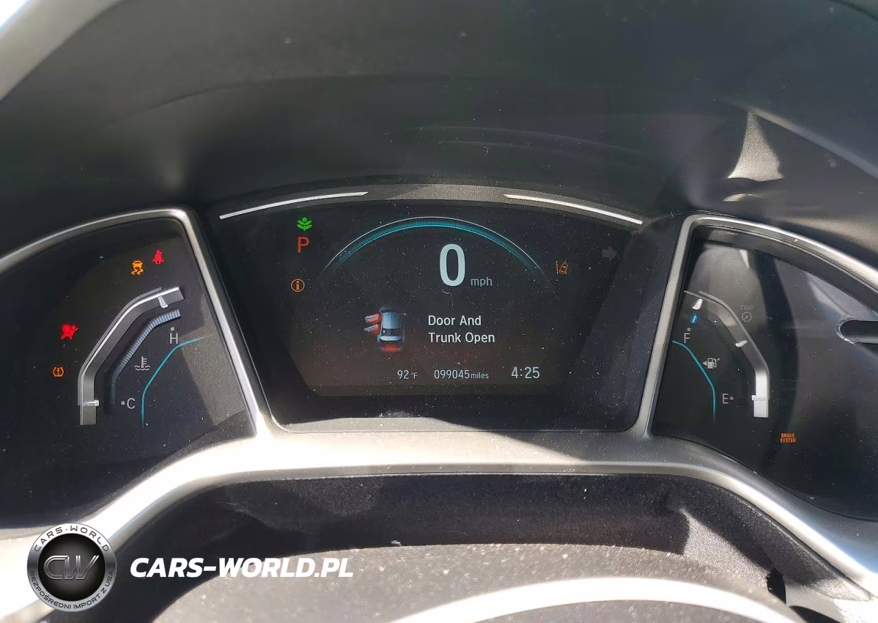 2017 Honda Civic Touring VIN:2HGFC1F92HH634187 - 9