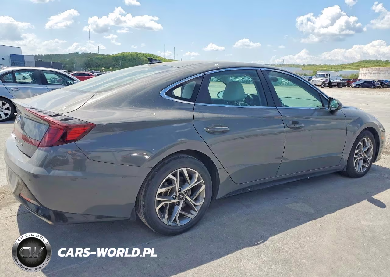 2021 Hyundai Sonata Sel VIN:KMHL64JA8MA146555 - 3