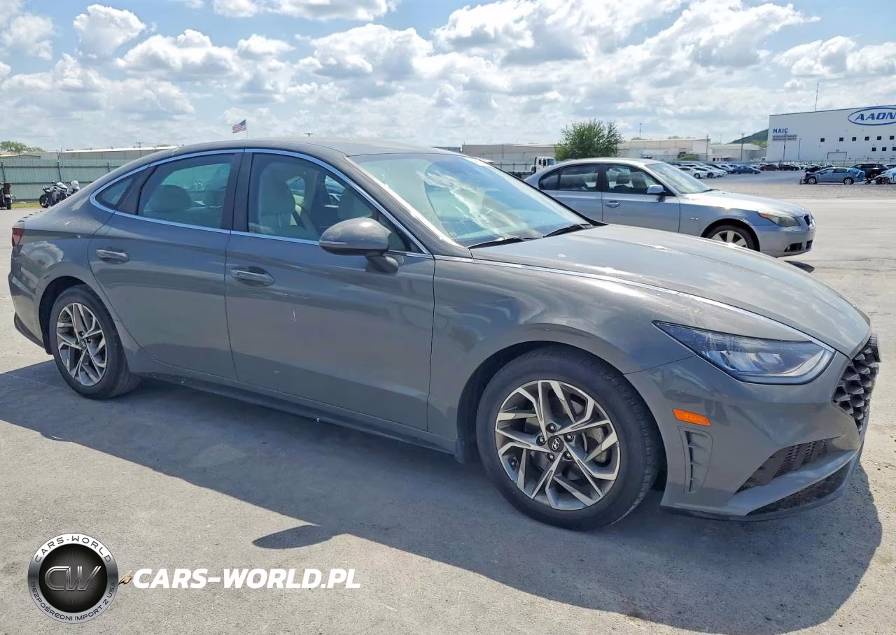 2021 Hyundai Sonata Sel VIN:KMHL64JA8MA146555 - 4