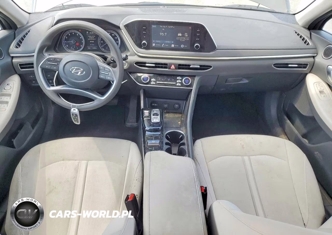 2021 Hyundai Sonata Sel VIN:KMHL64JA8MA146555 - 8