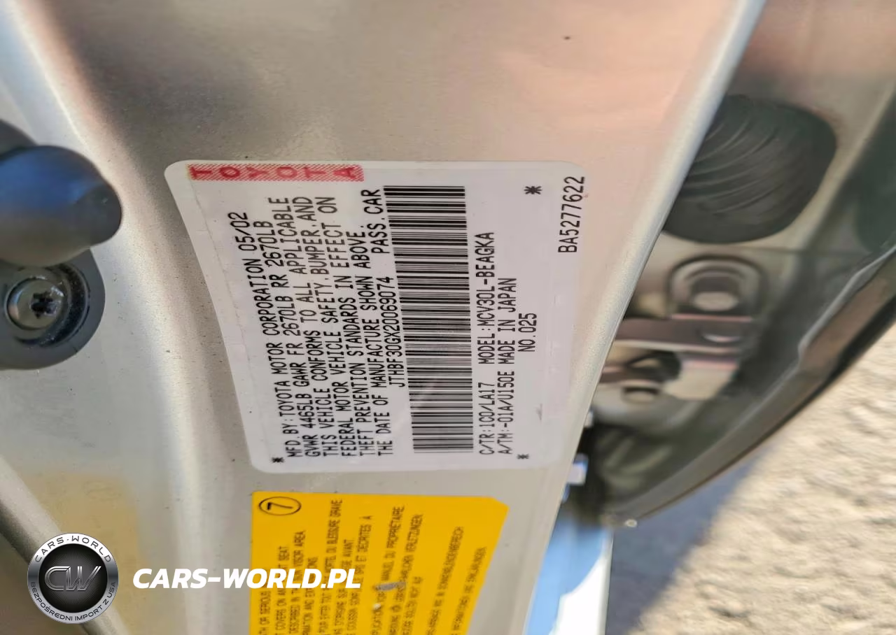 2002 Lexus Es 300 Base VIN:JTHBF30GX20069074 - 13