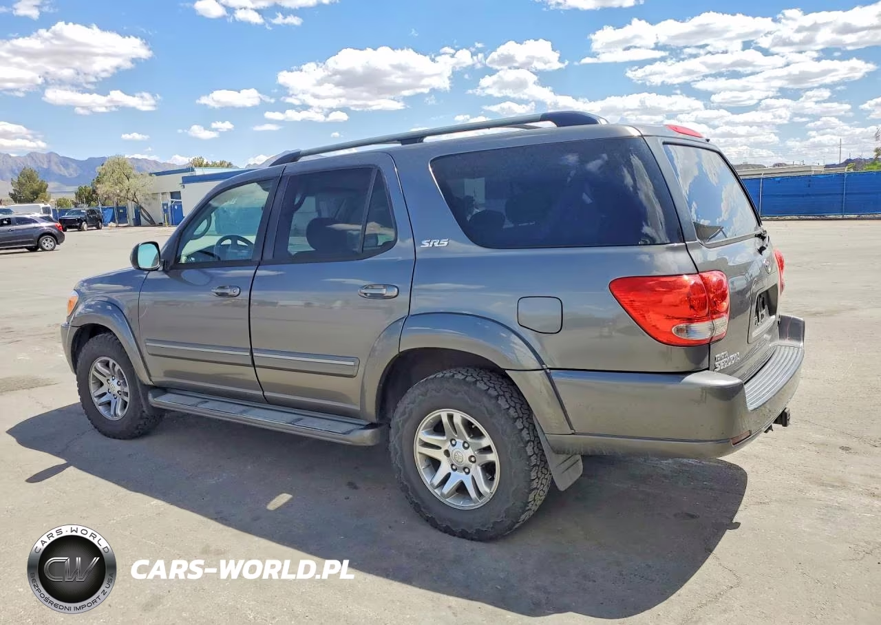 2007 Toyota Sequoia Sr5 VIN:5TDZT34A47S287692 - 2