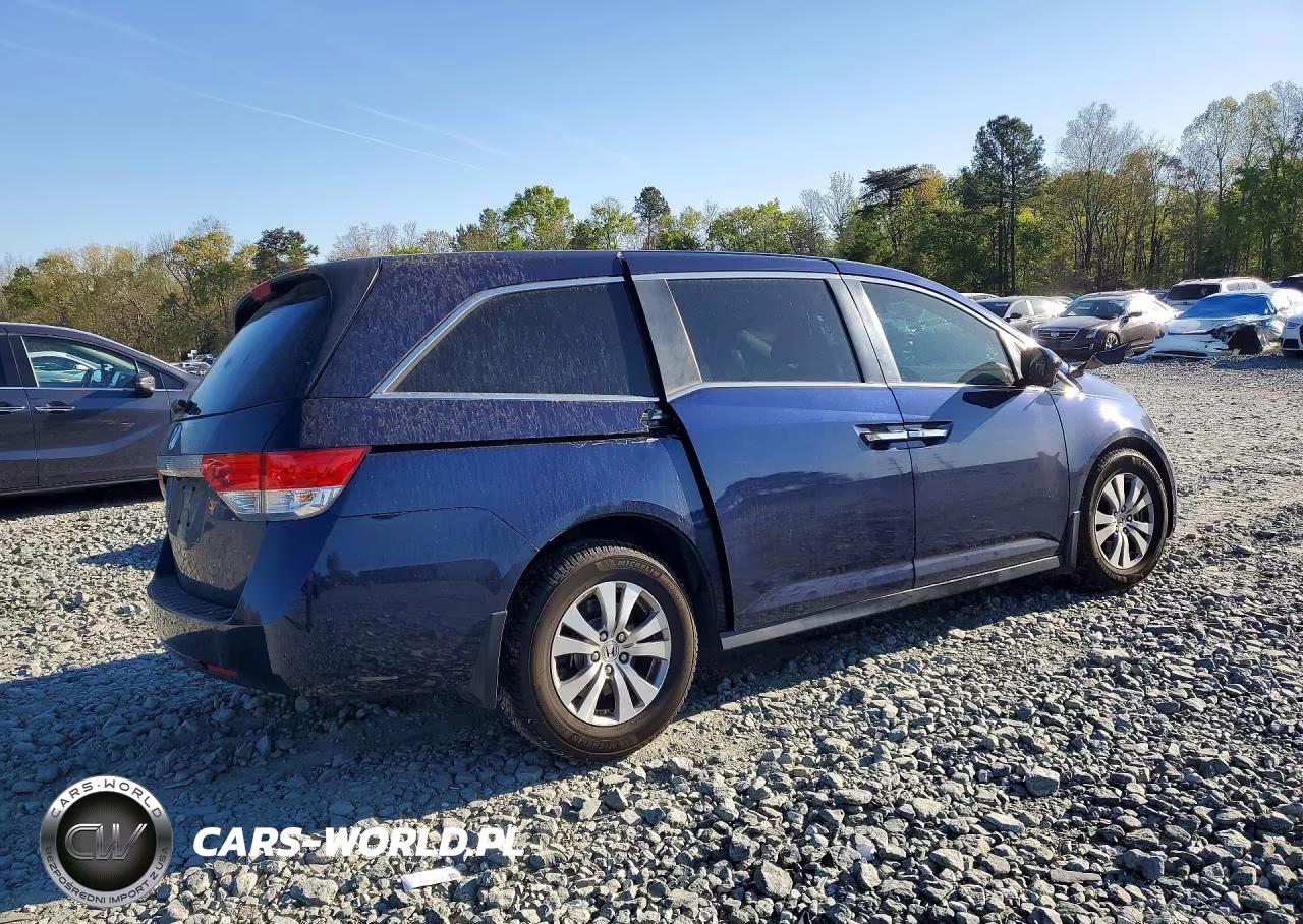 2015 Honda Odyssey Exl VIN:5FNRL5H62FB062630 - 3